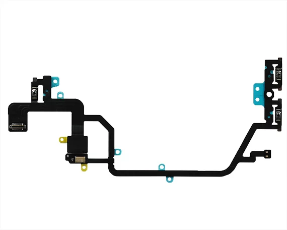 Шлейф iPhone XR на кнопки вкл и громк + вспышка 1кл купить в магазине GSM в Челябинске