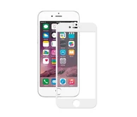 Защитное стекло iPhone 6/6S 3D белое, Deppa