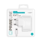 СЗУ-2USB Prime Line 2.1A + кабель Lightning, бел