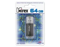 USB Flash MIREX Unit (Black 64GB)