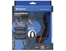 Компьютерная Игровая гарнитура Defender Warhead G-185 (черный+красный)