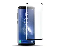 Защитное стекло Samsung S8 3D Full mini size черное