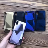 Чехол iPhone X/XS Glass Crystal 3D в ассортименте