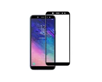 Защитное стекло Samsung A6+/J8 Full черное