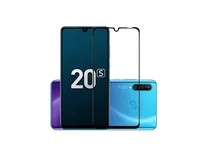 Защитное стекло Huawei P30 Lite/Nova 4e/20S/20 Lite (RU) Full черное