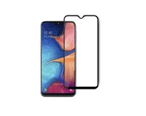 Защитное стекло Samsung A20 Full черное