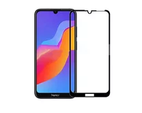 Защитное стекло Honor 8A/8A Pro/Huawei Y6s/Y6 (2019) Full черное