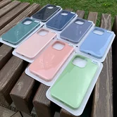 Чехол iPhone 7/8/SE 2020 Liquid Silicone FULL (розовый песок)