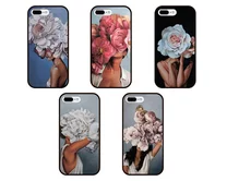 Чехол iPhone 6/6S KSTATI Glass Flower Head