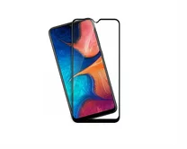 Защитное стекло Samsung A20s Full черное