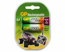 Аккумулятор AA GP HR06 2-BL 2500mAh (1упак)