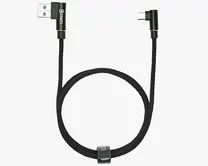 яяяКабель Kstati KS-003 microUSB - USB черный, 1м