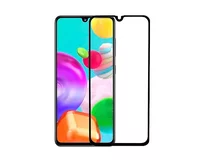 Защитное стекло Samsung A41 (2020) Full черное