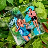 Чехол iPhone X/XS KSTATI Summer Girl