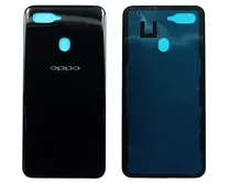 Задняя крышка Oppo A5S черная 1кл