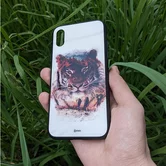 Чехол iPhone 7/8 Plus KSTATI Glass Wild Art