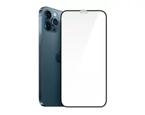 Защитное стекло iPhone 12 Pro Max 6D (тех упак) черное