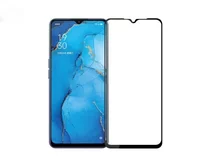 Защитное стекло Oppo Reno 3/A91 Full черное