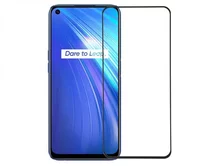 Защитное стекло Realme 6/6S Full черное