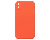 Чехол iPhone XR TPU Matte 2.0mm (красный коралл)