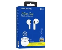 Bluetooth стереогарнитура Borofone BE41 белая