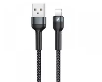 яяяКабель Remax RC-124i Lightning - USB черный