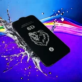 Защитное стекло iPhone 13/13 Pro/14 6D (тех упак) черное