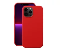 Чехол iPhone 13 Pro  Deppa Liquid Silicone Pro (красный)