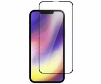 Защитное стекло iPhone 13/13 Pro/14 Silicone Edge черное