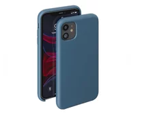 Чехол iPhone 11 Deppa Liquid Silicone Case (синий)