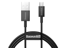 яяяКабель Baseus Superior Series Fast Charging microUSB - USB 2А черный 1м