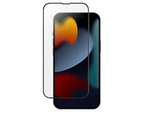 Защитное стекло iPhone 14 Pro Max 3D (тех упак) черное