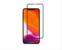 Защитное стекло iPhone X/XS/11 Pro 2D черное