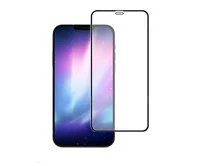 Защитное стекло iPhone 12 mini 3D (тех упак) черное