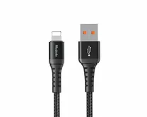 яяяКабель McDodo CA-2260 Lightning - USB черный, 0,2м