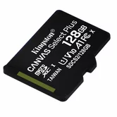 Карта памяти MicroSDHC Kingston Canvas Select Plus (128GB cl10 UHS-I)