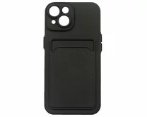 Чехол iPhone 14 TPU CardHolder (черный)