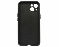 Чехол iPhone 13 Leather Magnetic (черный)