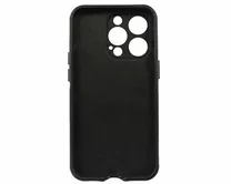 Чехол iPhone 14 Pro Leather Magnetic (черный)