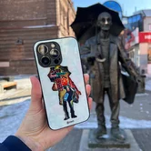 Чехол iPhone X/XS KSTATI Glass Krasnoyarsk