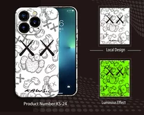 Чехол iPhone 13 Pro Max LUXO Kaws (KS-24)