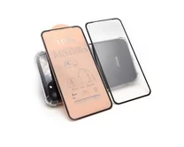 Защитное стекло-плёнка iPhone 13 mini Ceramics матовое черное, 0.1 mm