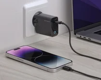 СЗУ-1USB-C Deppa, PD, 20W, черный