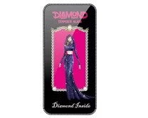 Защитное стекло iPhone 12 Pro Max Diamond черное