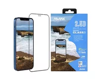 Защитное стекло iPhone 12/12 Pro ANANK 2.5D черное 