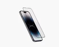 Защитное стекло iPhone 15 Pro Max 3D (тех упак) черное