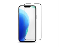 Защитное стекло iPhone 15 Pro 3D (тех упак) черное