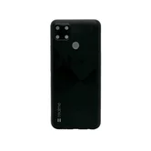 Задняя крышка Realme C21Y серая (черная) 1кл