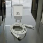 СЗУ-1USB-C Remax RP-U71,30W+кабель Type-C-Type-C, белый