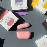 Чехол AirPods Pro Silicone Thin (#6 Pink)